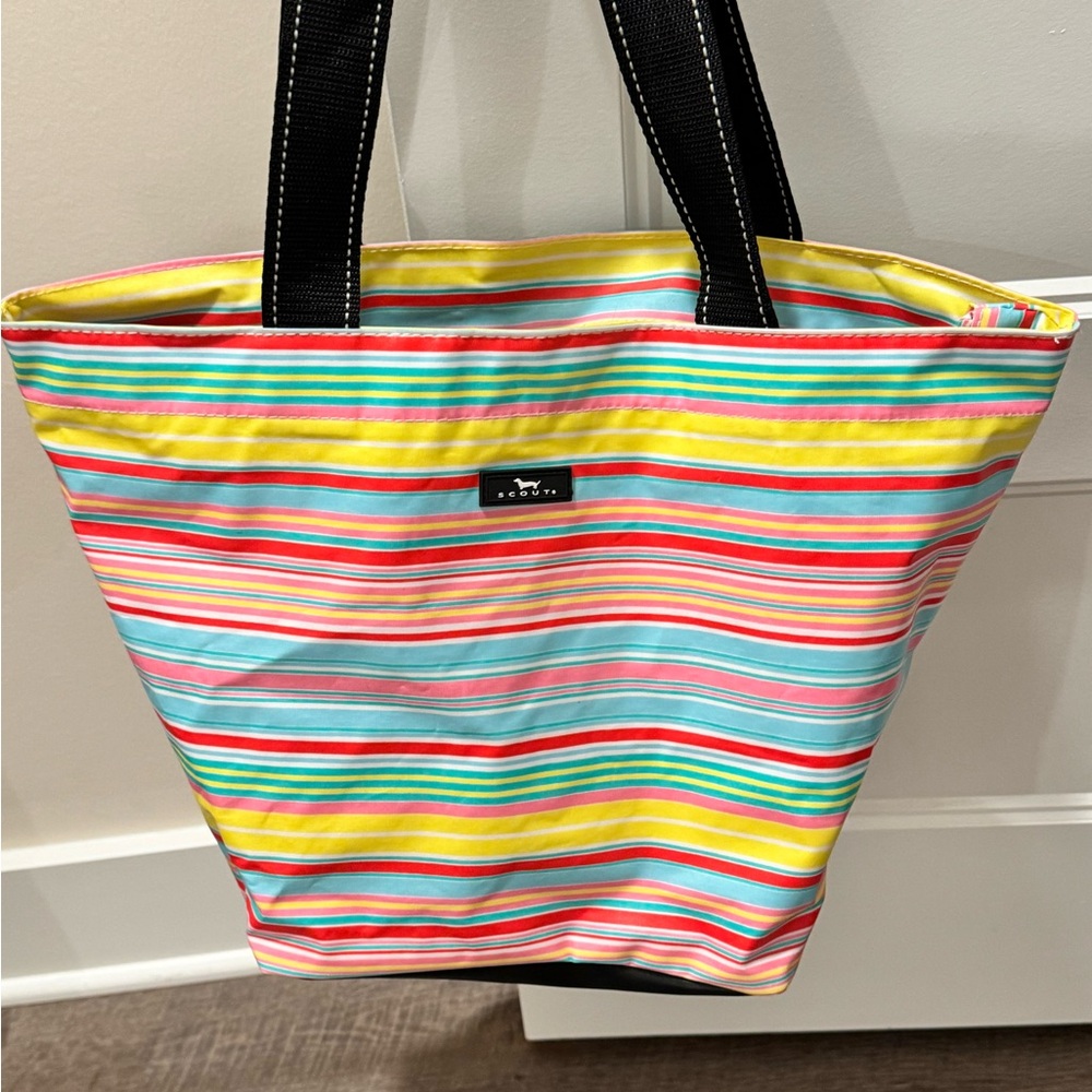 Scout Multicolor Striped Tote Bag